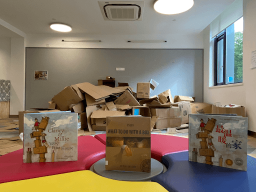 What Can Children Do With a Pile of Cardboard Boxes?